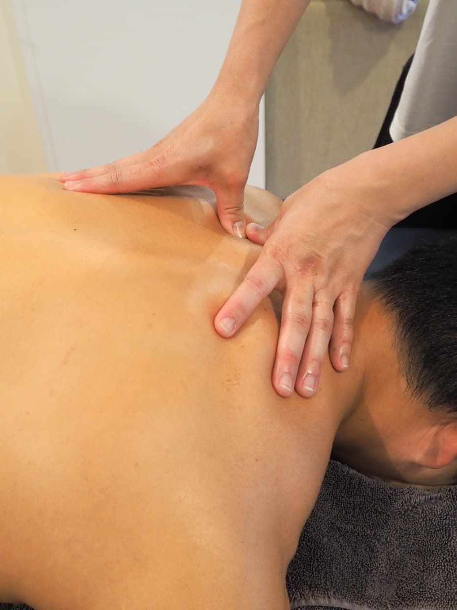 Ayako Lovett massage session 2